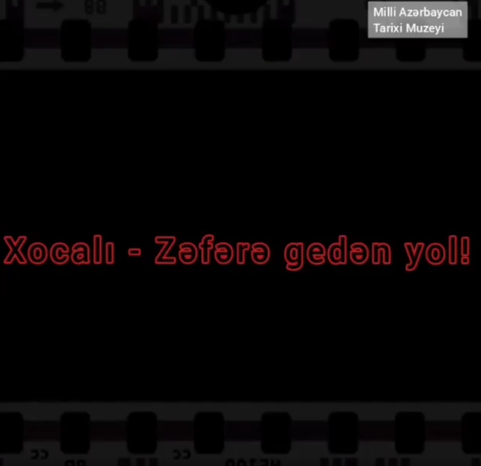 Xocalı Soyqırımının 29-cu ildönümünə həsr olunmuş "Xocalı - Zəfərə gedən yol!" adlı videoçarx