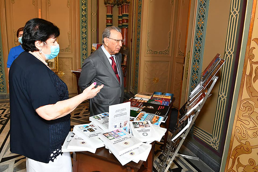 Президент НАНА академик Рамиз Мехтиев посетил Национальный Музей истории Азербайджана