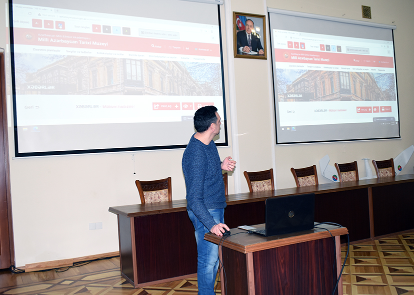 Представлен новый официальный сайт Национального музея истории Азербайджана