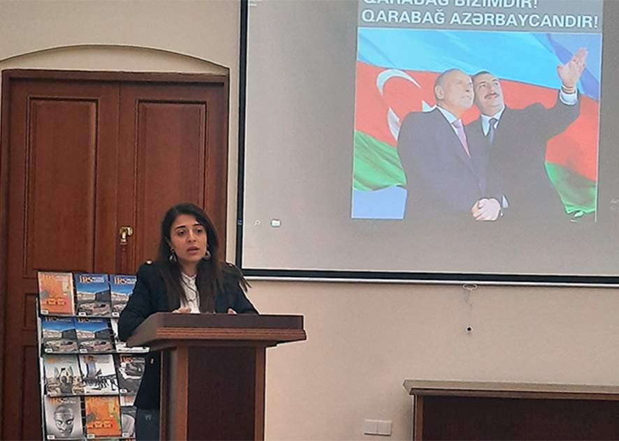 An event entitled "Karabakh is ours, Karabakh is Azerbaijan" took place