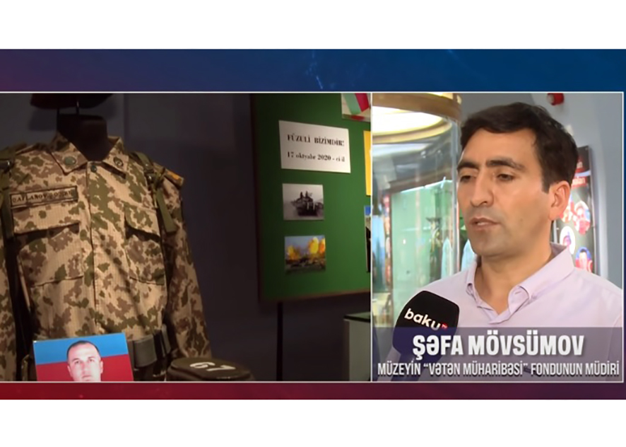 Muzey əməkdaşı Baku TV-yə müsahibə verib