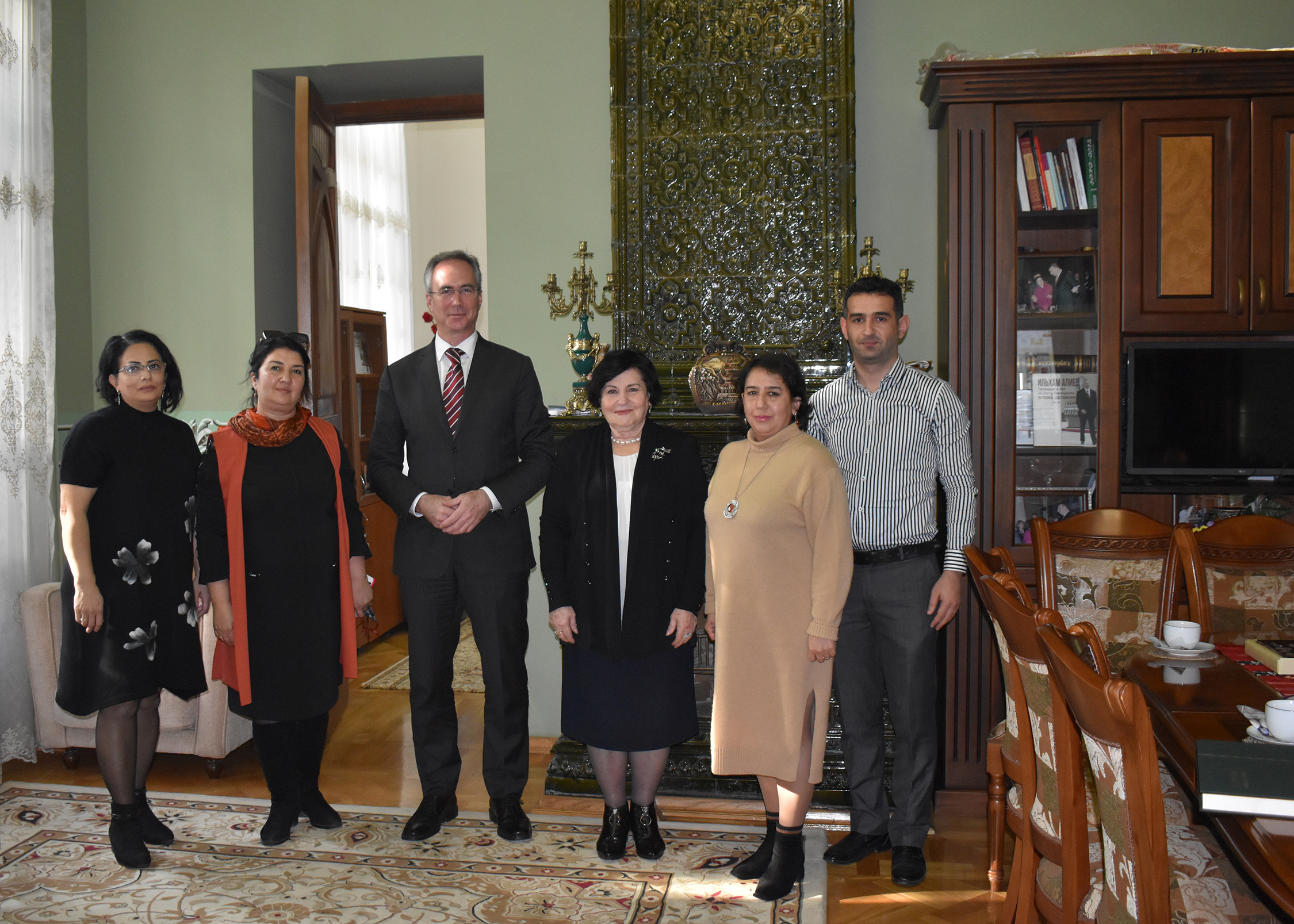В Национальном музее истории Азербайджана состоялась встреча с исполнительным директором австрийской компании Fabco Gmbtl