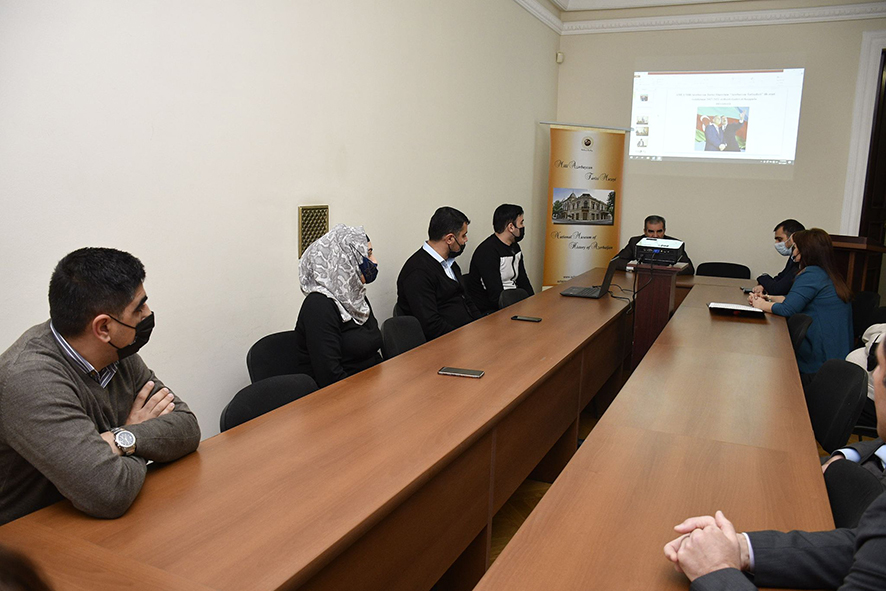 В музее состоялось отчетно-выборное заседание территориальной организации «Историки Азербайджана» партии «Ени Азербайджан»  («Новый Азербайджан»)