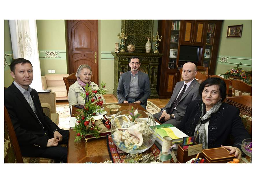 В музее состоялась встреча с гостями из Казахстана