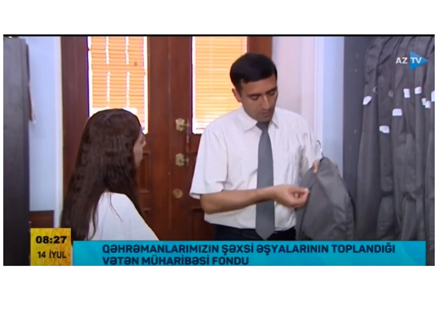 Muzeyin əməkdaşı AZTV-yə müsahibə verib