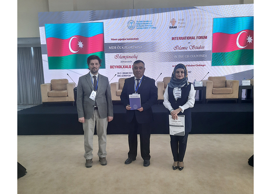 Muzeyin əməkdaşı beynəlxalq forumda iştirak edib