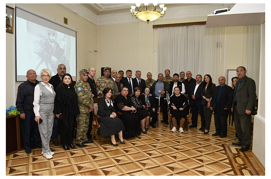 В музее состоялось мероприятие, посвященное 50-летию шехида Первой карабахской войны Ровшана Джамалова