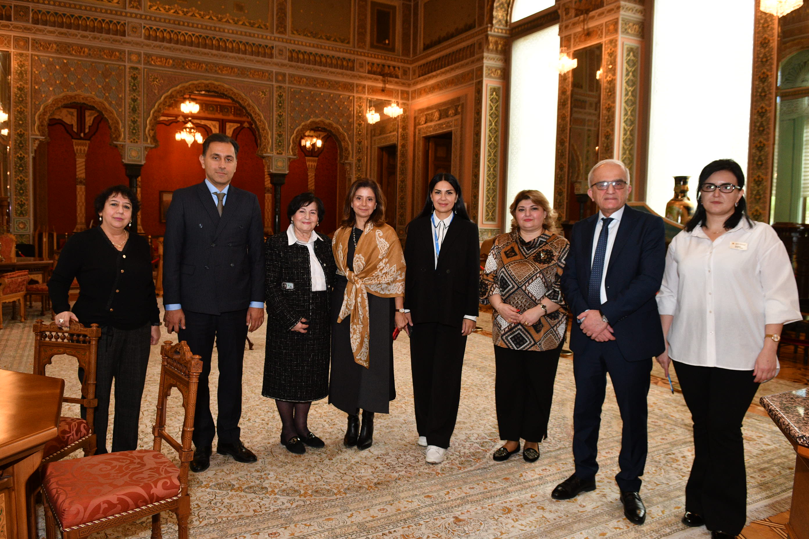 Jordanian Hashemite Kingdom Princess, UNESCO Goodwill Ambassador Dana Firas Visits the Museum