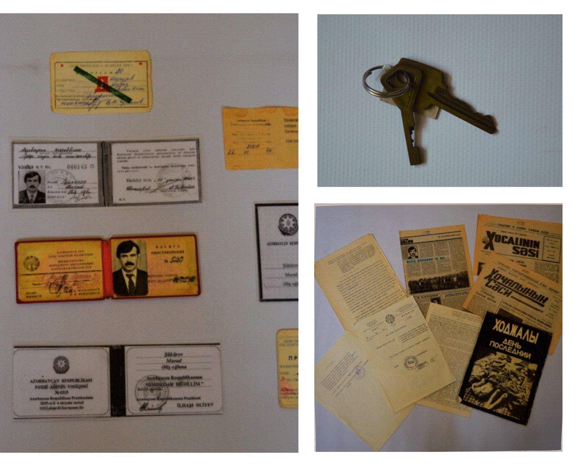 Muzeydə Xocalı sakininə məxsus dəyərli materiallar qorunur