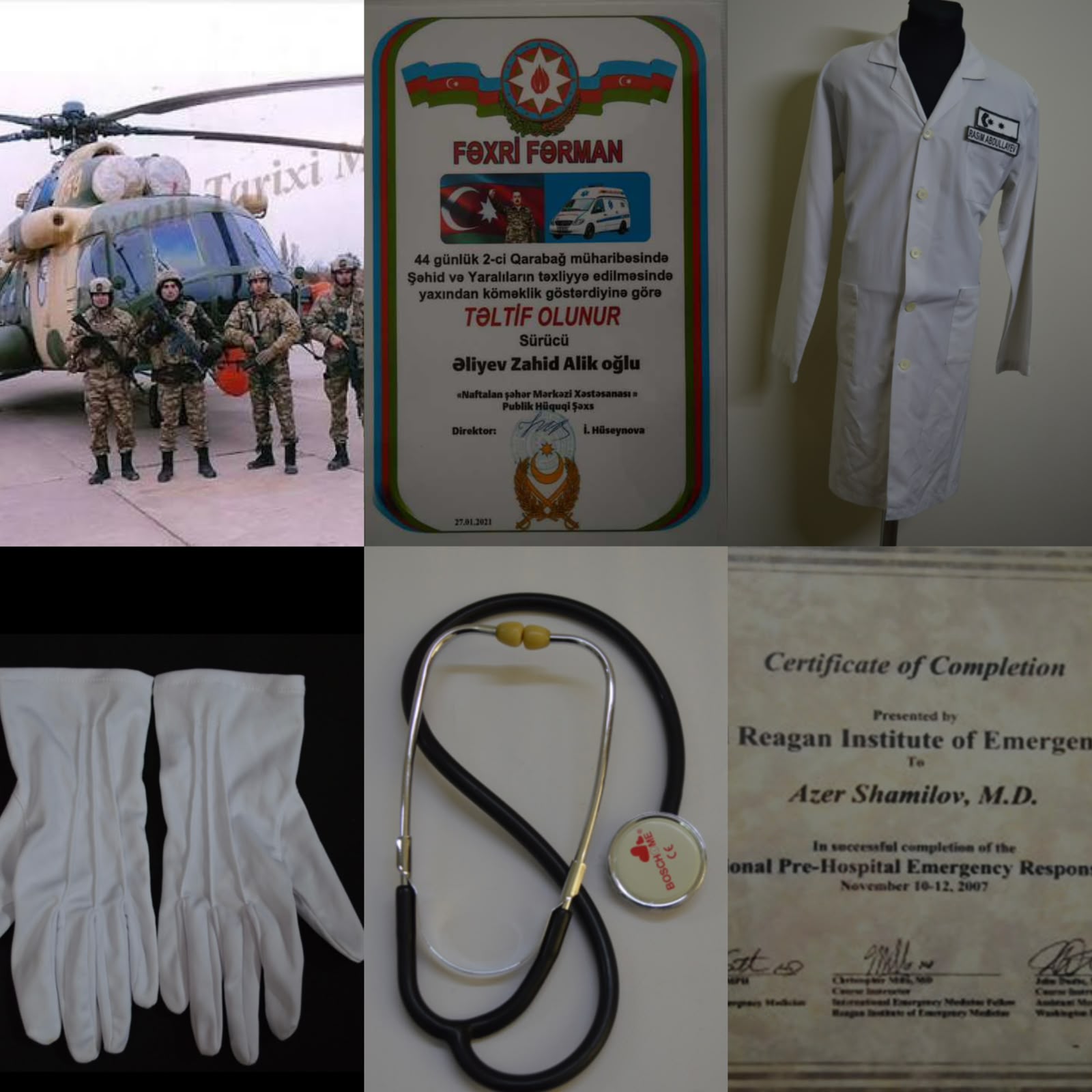 Muzeydə şəhid tibb işçilərinə aid materiallar qorunur
