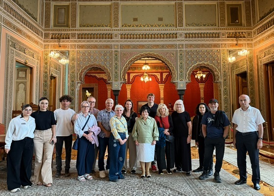 Director and Staff of the Wende Museum Visit the National Museum of History of Azerbaijan