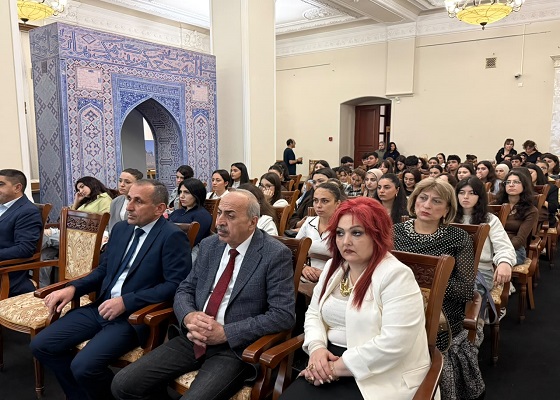 Muzeydə YAP-ın VIII Qurultayından irəli gələn vəzifələr və Müstəqilliyin Bərpası Gününə hərs olunmuş tədbir keçirilib